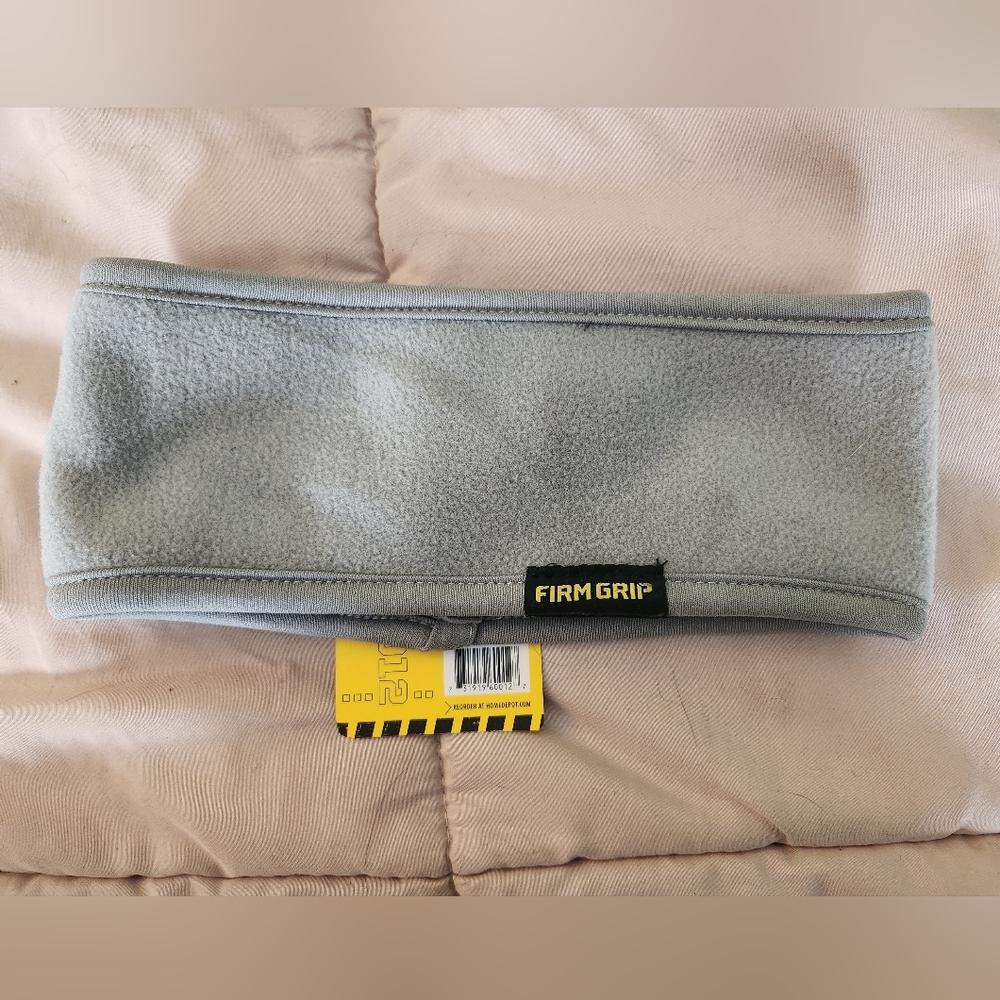 🆕️ (4) Gray Womens Firm Grip Fleece Headband (S/M)
